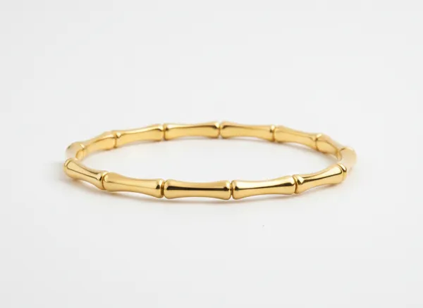 Gold_Nara_Bamboo_Bangle_For_Women